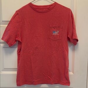 Vineyard Vines Boy’s Red Short Sleeve Tee